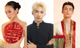 Á quân 'Vietnam’s next top model 2025' Vũ Mỹ Ngân đầy cuốn hút trong bộ sưu tập của NTK Bùi Hoàng Ân