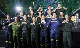 MONO, Tiến Luật, Ngô Kiến Huy ngưỡng mộ trí tuệ và nghiệp vụ đỉnh cao của lực lượng CAND Việt Nam