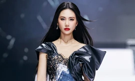 Bùi Quỳnh Hoa khiến khán giả không thể rời mắt với 'cú đá váy' đậm chất vedette