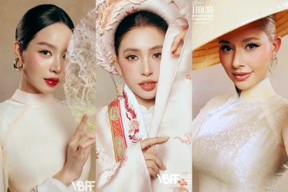 Lễ hội Áo dài TP.HCM: Fan sắc đẹp mãn nhãn với loạt ảnh của dàn Hoa - Á hậu