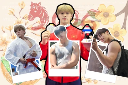 VĐV Nguyễn Tiến Triển "phiên bản Tết": Bí kíp thắng "đối thủ" tăng cân trên mâm cỗ