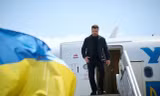 Tổng thống Ukraine đến Washington, chuẩn bị gặp Tổng thống Mỹ Donald Trump