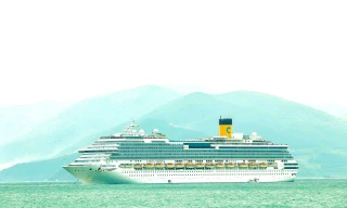 'Siêu tàu' đầu tiên đưa khách quốc tế đến Khánh Hòa trong năm mới