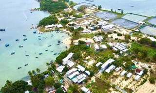 Một góc xã Vạn Thạnh, huyện Vạn Ninh, tỉnh Khánh Hoà