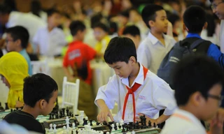 Gần 1.000 kỳ thủ nhí tranh tài sôi nổi tại giải Cờ vua học sinh khu vực Nam Trung bộ 