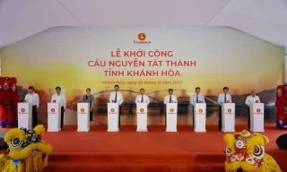 Khánh Hòa xây cầu vượt đầm Thủy Triều, kết nối đô thị sân bay Cam Lâm