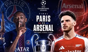 Chung kết Champions League: HLV Arteta báo tin cực vui cho fan Arsenal 