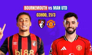 Nhận định Bournemouth vs MU, 03h00 ngày 21/3: Khó cho Quỷ đỏ