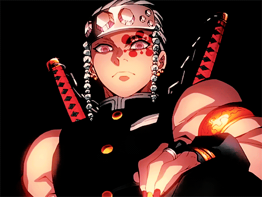 Nhưng Âm Trụ Uzui cũng không dễ bị bắt nạt. Nhưng Âm Trụ Uzui cũng không dễ bị bắt nạt.