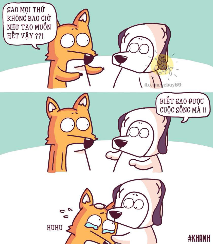 Tất cả, là lỗi của cuộc sống.