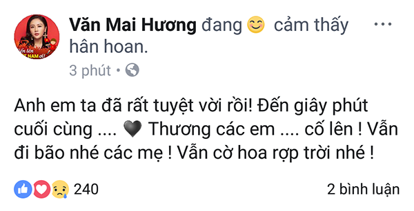 Các mỹ nhân showbiz Việt thay nhau bày tỏ tình cảm tới những "người hùng" U23 ảnh 2