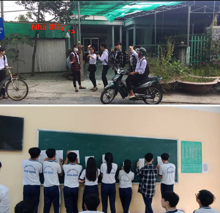 Review nhà thầy và quả thật, cái kết khiến ai cũng thấy bất ngờ… (Ảnh: Trương Thị Anh Thư/Group Trường Người Ta)