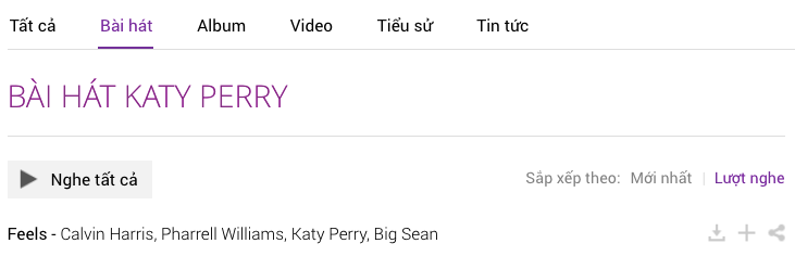 Những bài hát đã 