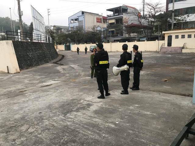 Công tác an ninh được tăng cường.