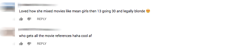 Sử dụng các bộ phim rom-com tuổi teen đình đám một thời chính là điều gia tăng sức hút cho MV của Ariana Grande.