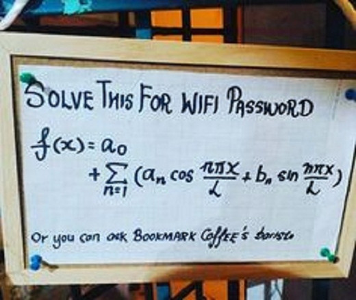 “Muốn ăn thì lăn vào bếp” cũng như muốn mật khẩu Wi-Fi thì hãy giải ngay bài toán này đi.