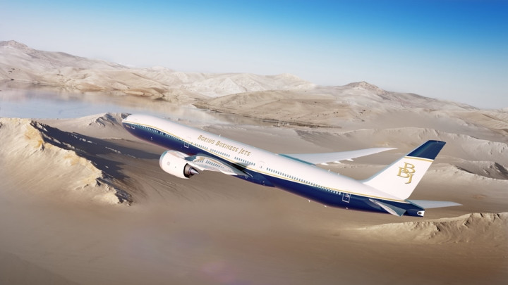 Boeing cho biết BBJ 777X là máy bay riêng dài nhất từng được thực hiện, có nghĩa là các chuyến bay từ Sydney đến London hoặc Seattle đến Dubai là có thể.