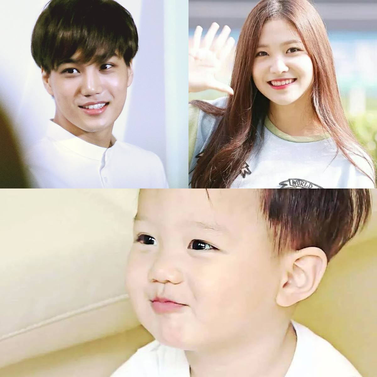  Cậu bé Kim Taeoh còn được gọi là “Kai nhí” vì giống thành viên của nhóm EXO quá mà, nhưng Taeoh thực sự có nụ cười duyên dáng của Yeri.