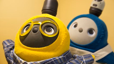 Robot Lovot. ẢNH:AFP.