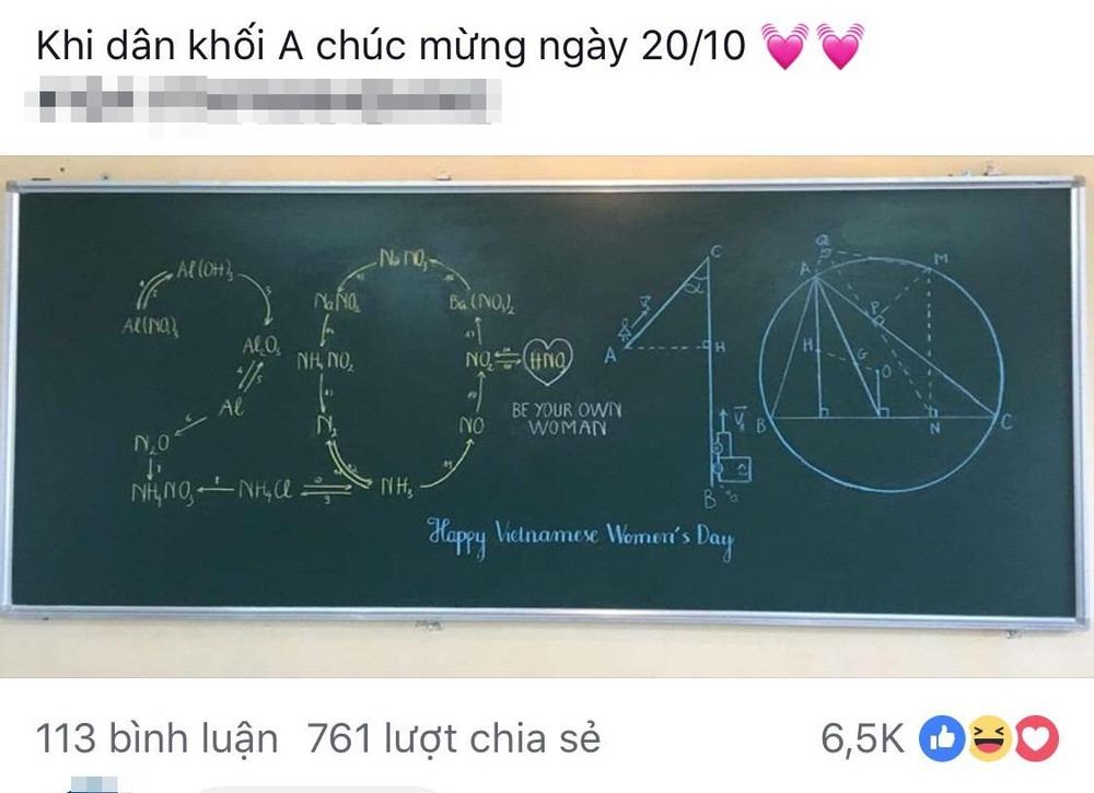 Bài viết thu hút sự quan tâm từ cư dân mạng.