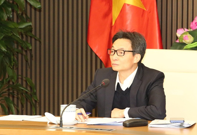 Phó Thủ tướng Vũ Đức Đam chủ trì cuộc họp Ban Chỉ đạo Quốc gia về phòng, chống dịch bệnh.