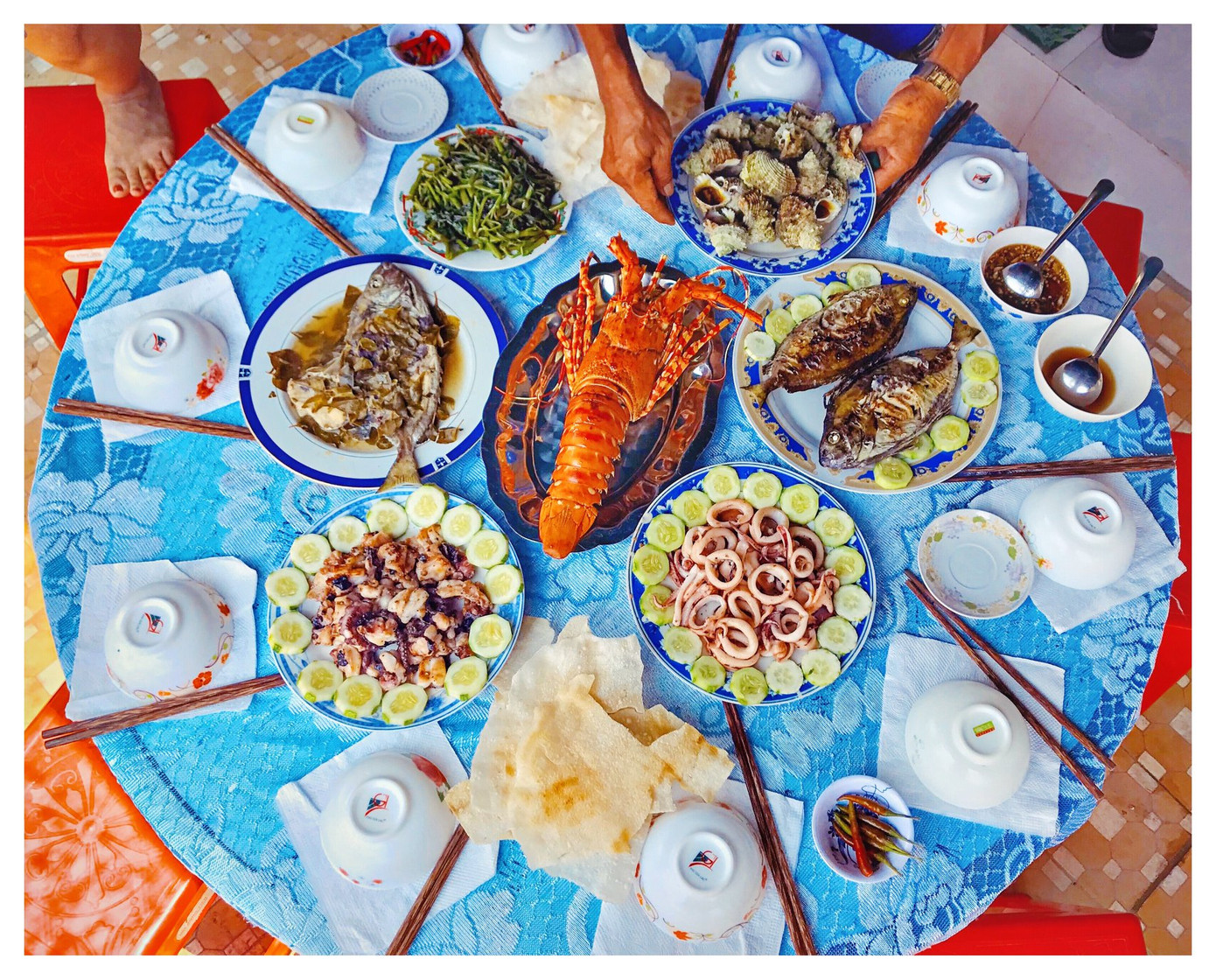 Hải sản ở đảo Cù Lao cũng gây thương nhớ cho rất nhiều du khách đấy nhé