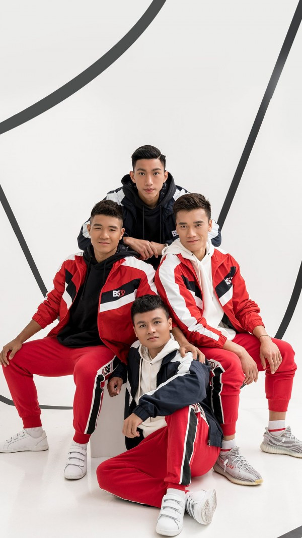 "Hội bạn thân" F4 nổi tiếng của ĐT Việt Nam.