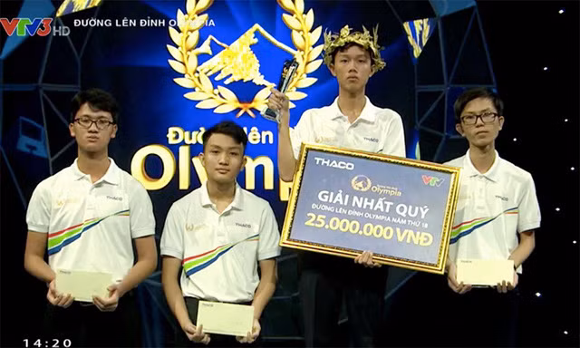Lê Thanh Tân Nhật giành chiến thắng ngoạn mục ở cuộc thi Quý 4, đoạt vé vào thi Chung kết năm Đường lên đỉnh Olympia 18