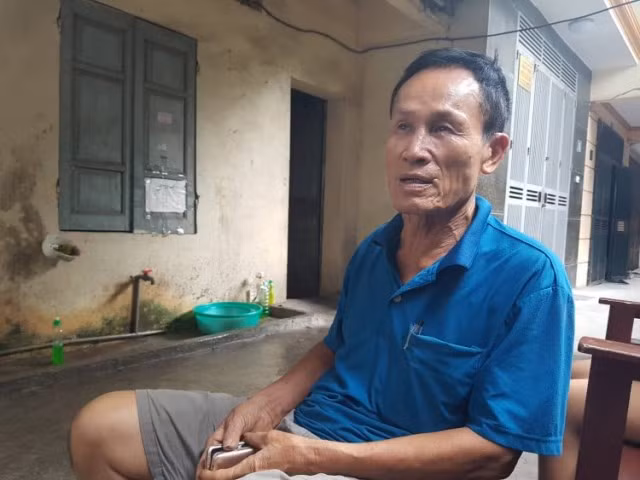 Ông Nguyễn Thế Hiệp - chủ nhà trọ nơi bắt nguồn vụ cháy.