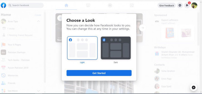 Người dùng có thể lựa chọn chế độ hiển thị Light hoặc Dark. (Ảnh: AndroidPolice)