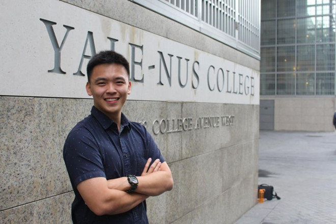Lee - sinh viên đối mặt án tù vì hành vi quay lén bạn nữ. Ảnh: Human of Yale-NUS. Lee - sinh viên đối mặt án tù vì hành vi quay lén bạn nữ. Ảnh: Human of Yale-NUS.