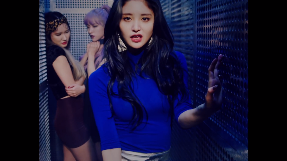 Jeonghwa đã có những tiến bộ rõ rệt trong giọng hát của mình.