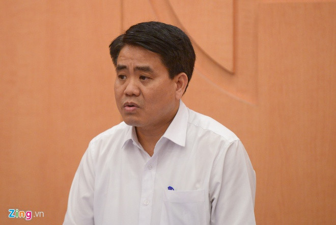 Chủ tịch Nguyễn Đức Chung cho biết Hà Nội sẽ quyết định thời điểm học sinh đi học trở lại vào cuộc họp cuối buổi chiều 28/2. Ảnh: Sơn Hà.