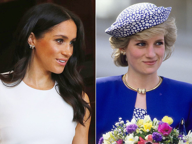 Meghan Markle gợi nhớ đến Công nương quá cố Diana. Ảnh: Getty.