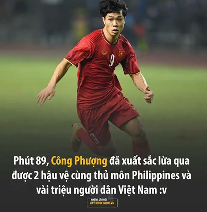 Loạt ảnh chế về cú sút hỏng của Công Phượng mọc lên "như nấm sau mưa".