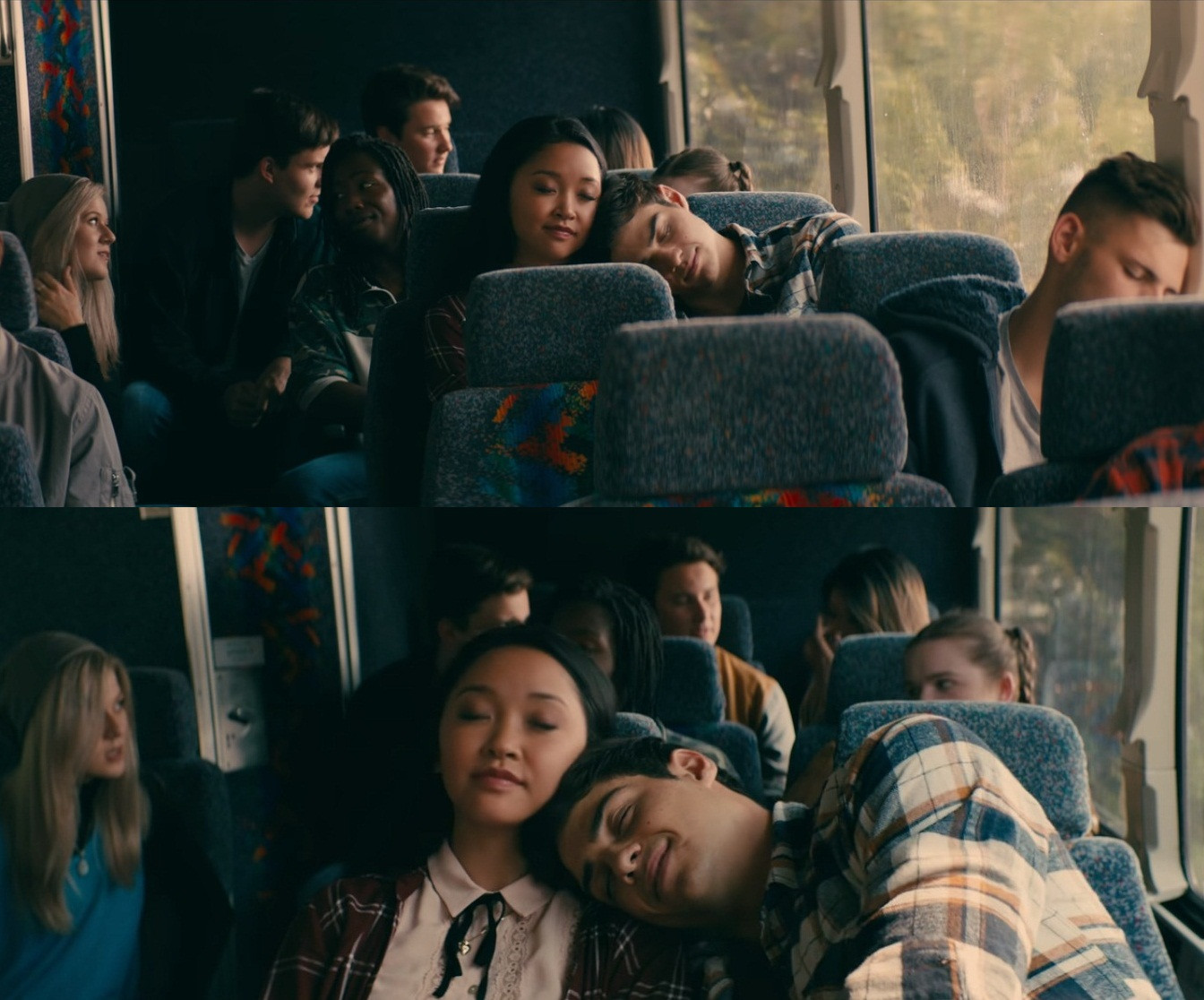 Trên phim, Lara Jean chọn Peter Kavinsky. Và ngoài đời, diễn viên Lana Condor cũng chọn Peter Kavinsky.