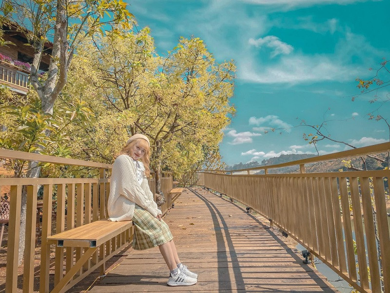 Không gian nơi đây khéo "ăn đứt" một số bộ phim Hàn Quốc ấy chứ!