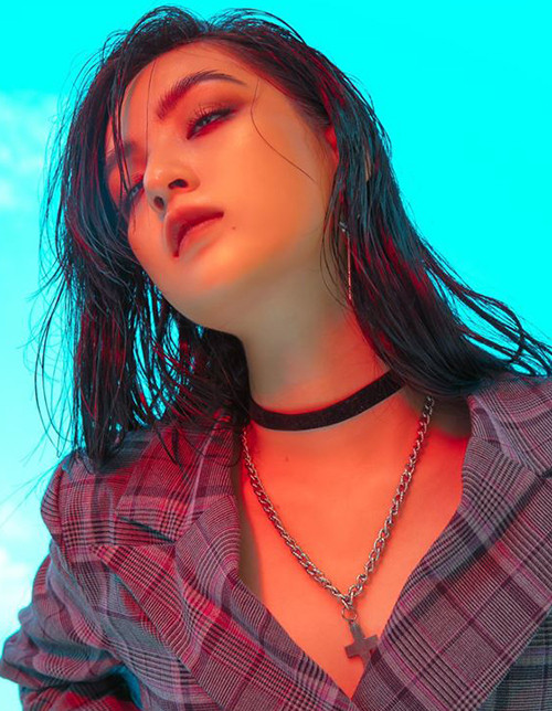 Tuy nhiên những lúc cần biến hóa, Thảo Tâm lại rất đa dạng. Gương mặt 