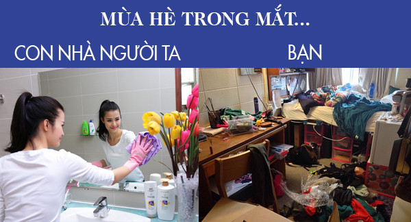 Người ta tranh thủ thời gian rảnh để trang hoàng phòng ốc. Còn tui đủ mãn nguyện với 