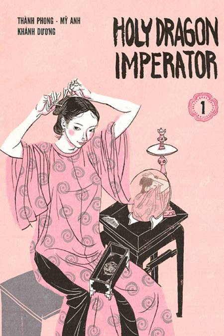 Bìa sách Holy Dragon Imperator 1 do NXB Amok phát hành.