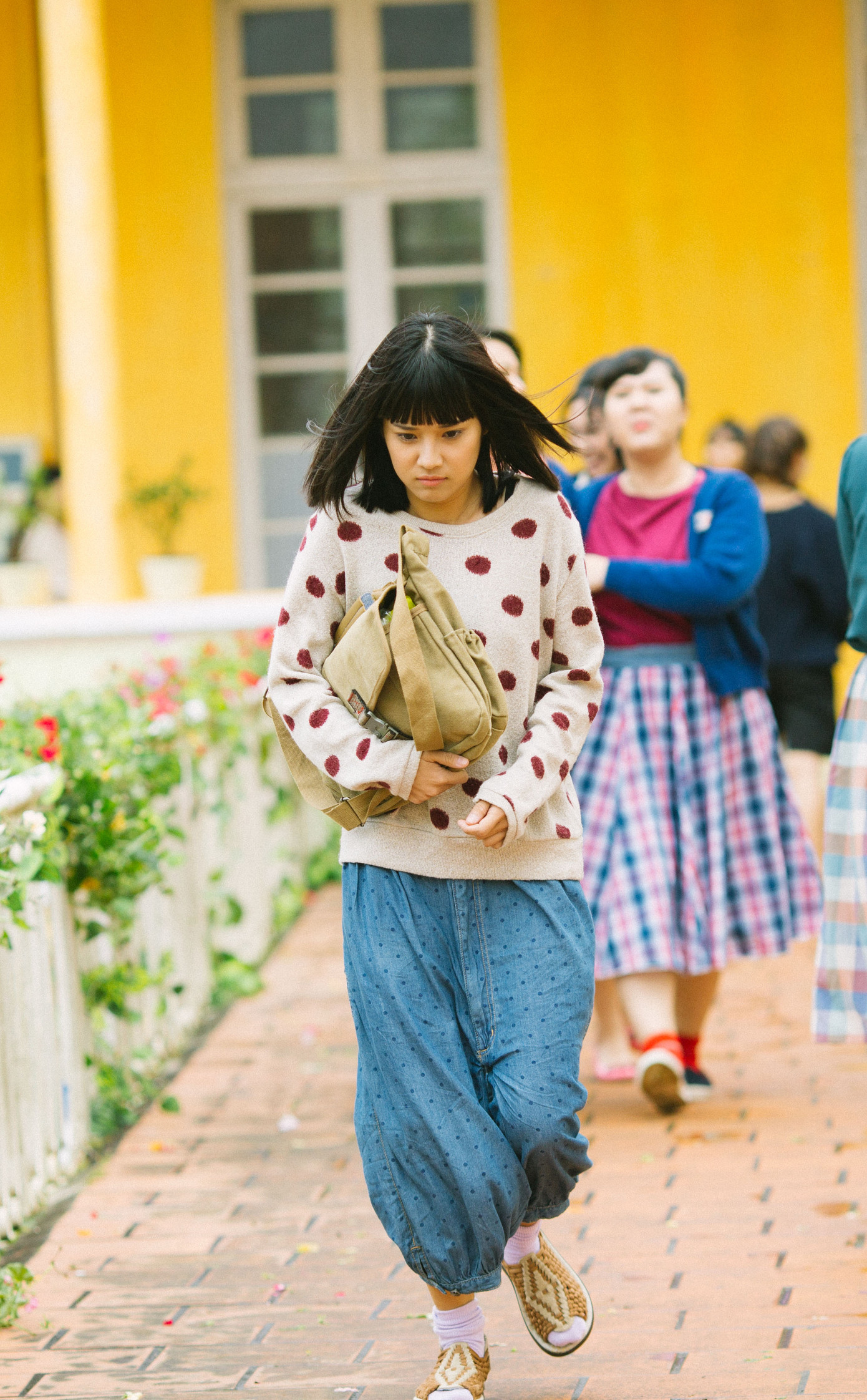 Hiểu Phương của riêng Hoàng Yến Chibi chính là một hình mẫu tình đầu tròn trịa của rất nhiều chàng trai.