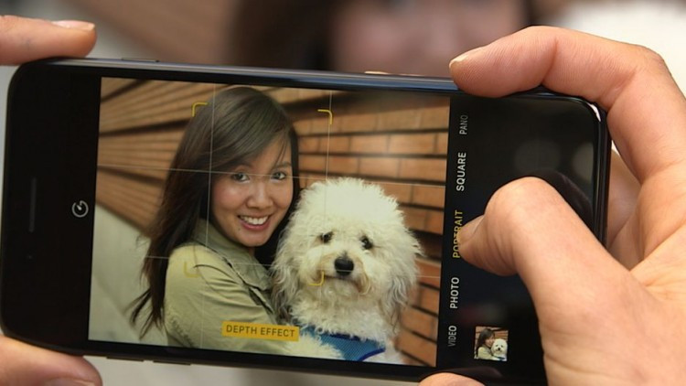 Camera kép mang đến cho điện thoại mới của Apple khả năng chụp hình chân dung (Portrait) ấn tượng, xoá phông tự nhiên.