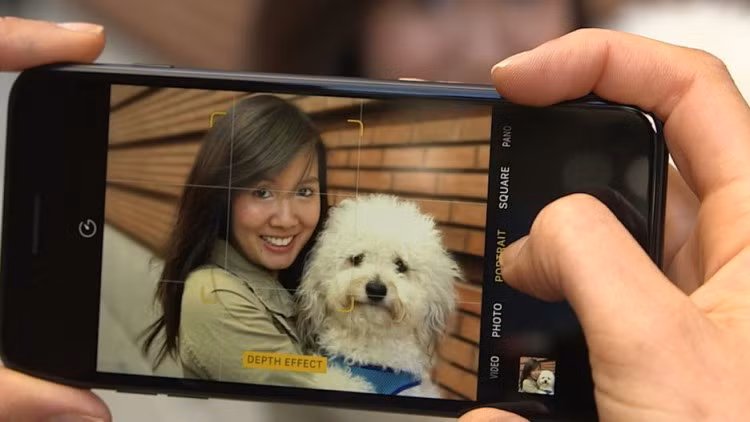 Camera kép mang đến cho điện thoại mới của Apple khả năng chụp hình chân dung (Portrait) ấn tượng, xoá phông tự nhiên.
