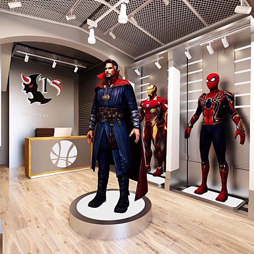 Các nhân vật của vũ trụ điện ảnh Marvel được thiết kế gần như đủ bộ. Các nhân vật của vũ trụ điện ảnh Marvel được thiết kế gần như đủ bộ.