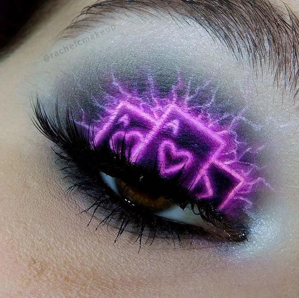 Trang điểm màu neon - xu hướng mới đang làm mưa làm gió trên Instargram ảnh 4