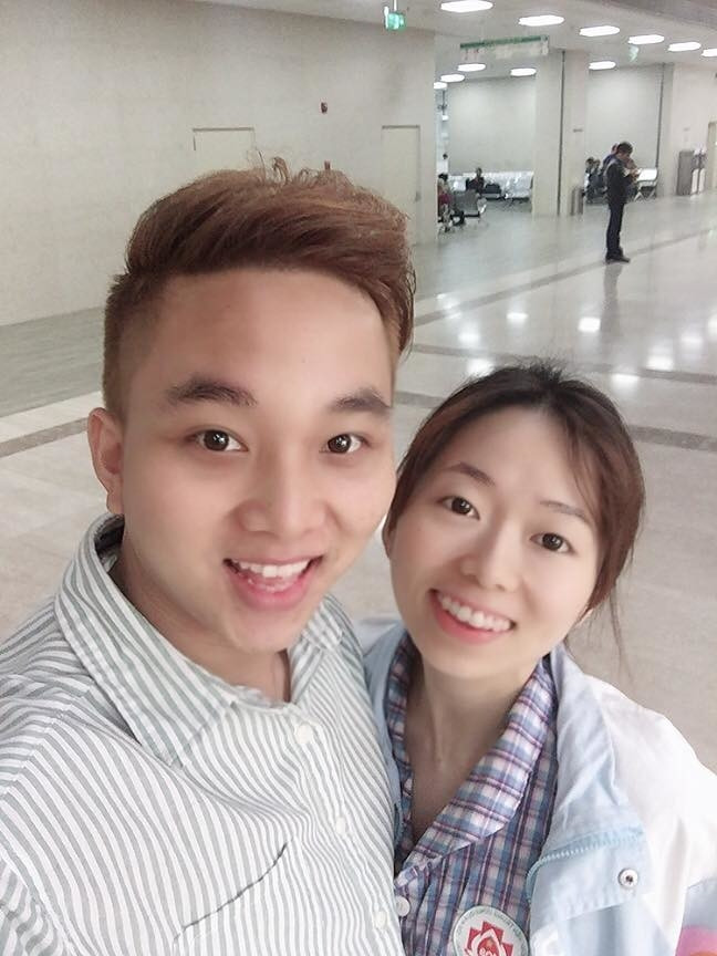 Anh Khánh đã không tránh khỏi cú sốc khi biết vợ bị ung thư.