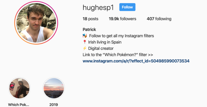 https://www.instagram.com/hughesp1/ (Instagram của chủ nhân trò Which Pokemon Character Are You?)