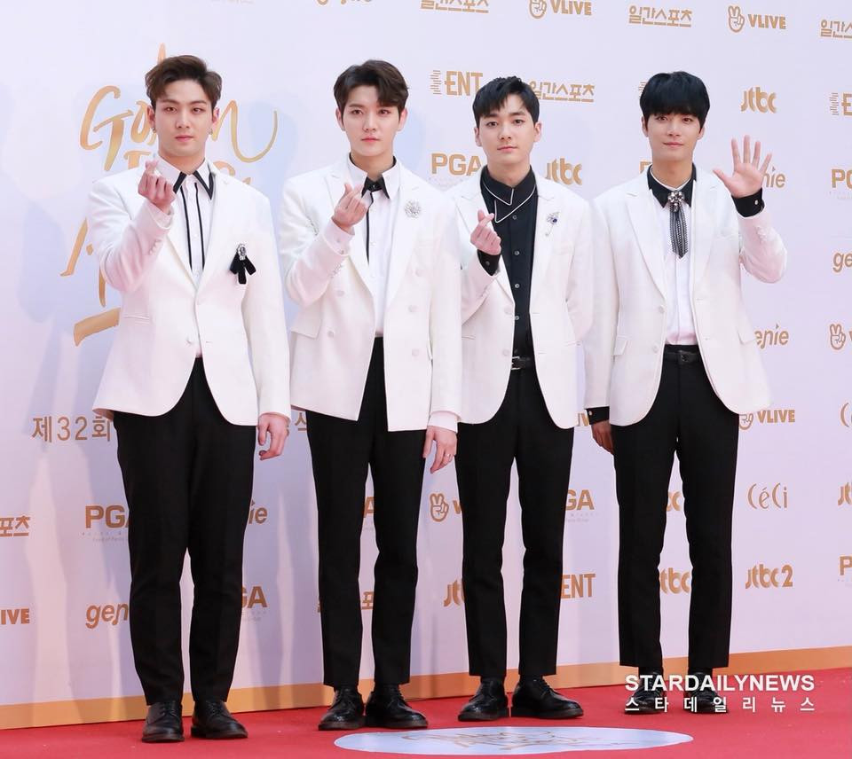 Đây là lần đầu tiên NU'EST W tham dự GDA