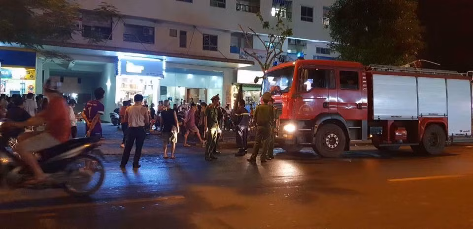 Lực lượng PCCC có mặt nhưng không cần sử dụng thiết bị chữa cháy nào.