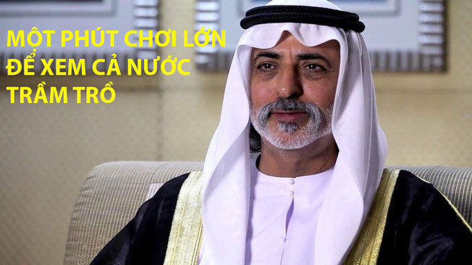 Hoàng tử UAE, anh nghĩ gì về hành động mua hết vé cho cổ động viên nhà anh vào xem đội mình thua?